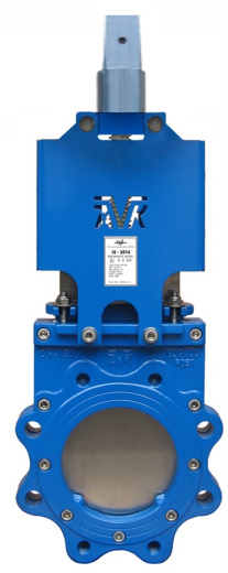 Задвижка шиберная ножевая AVK серия 702/90 PN10 DN300