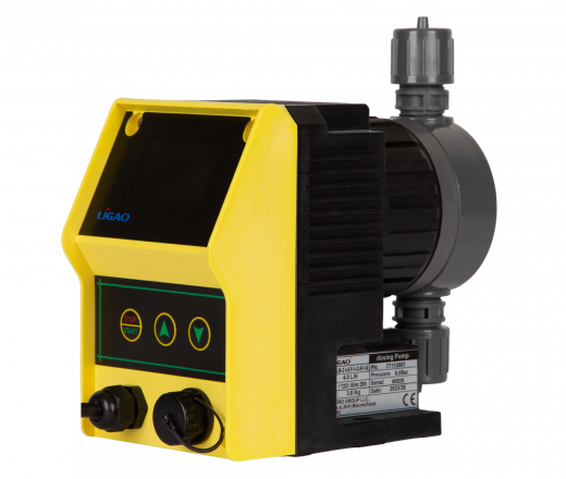 Насос дозировочный соленоидный мембранный LIGAO JLM 1-10 (PVC)