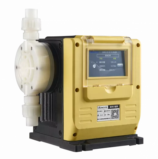 Насос дозировочный мембранный цифровой LIGAO DMСS 3600-3 (PVDF)