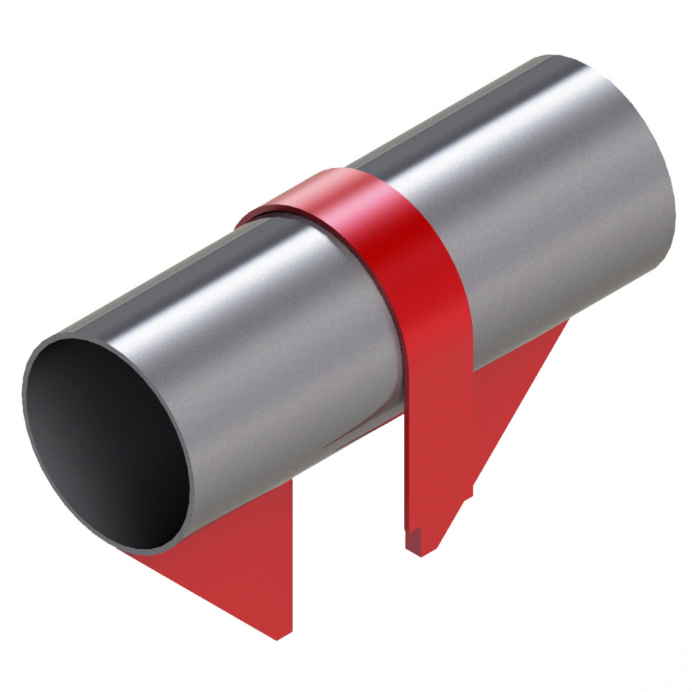 Опора DN38 ТС-659.00.00-009 серия 5.903-13 выпуск 7-95 неподвижная хомутовая