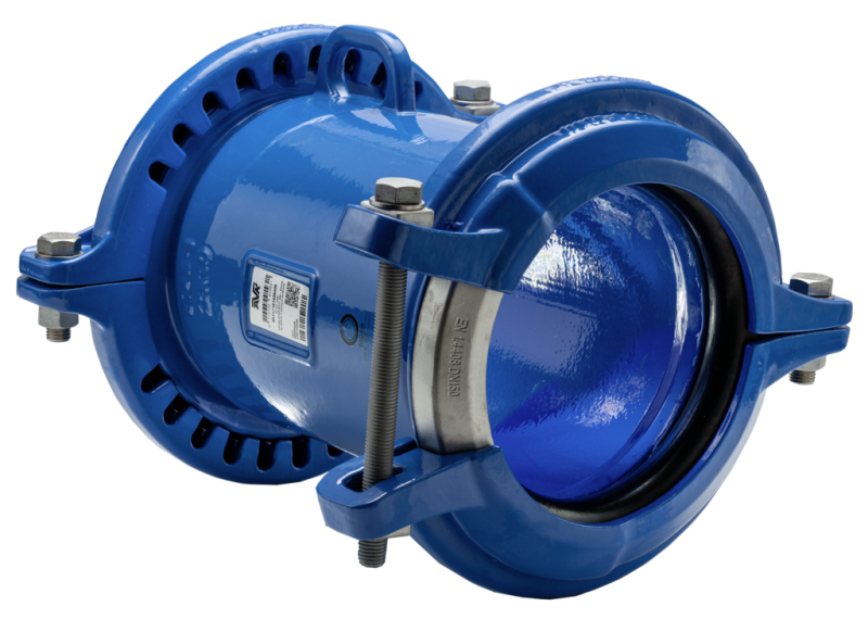 Муфта AVK SUPA ONE PN16, DN200, универсальная, болты из нерж. стали А2, EPDM, серия 651