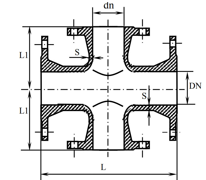 Крест фланцевый Крест фланцевый