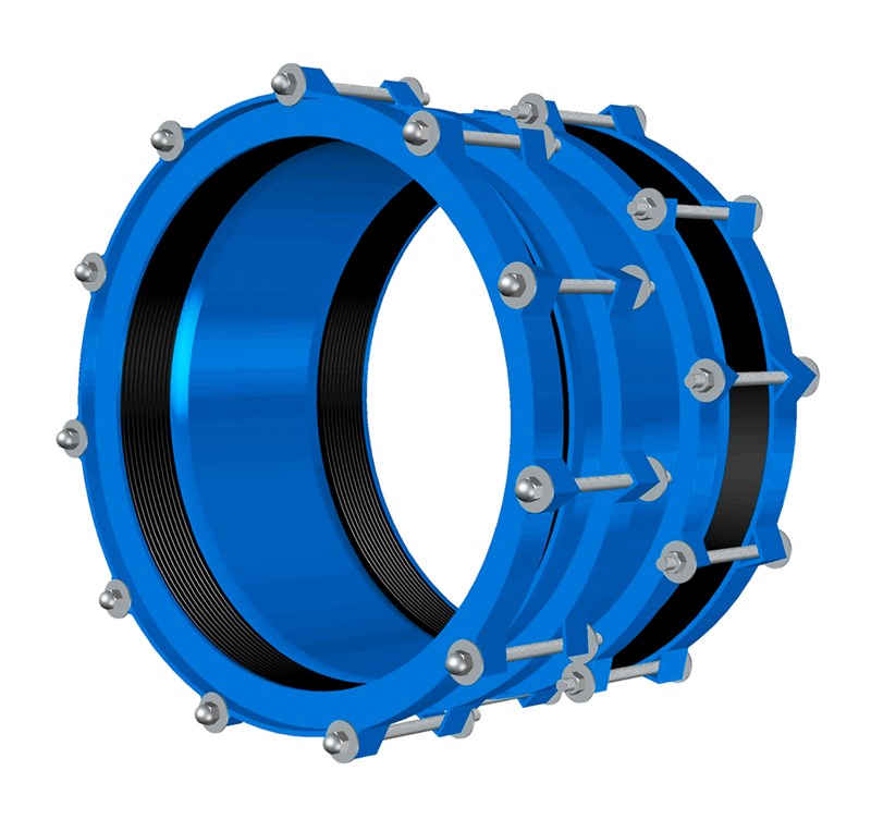 Муфта соединительная AVK SUPER HYDRO, универсальная, из углеродистой стали, серия 8004 PN16 Диапазон 2050-2090