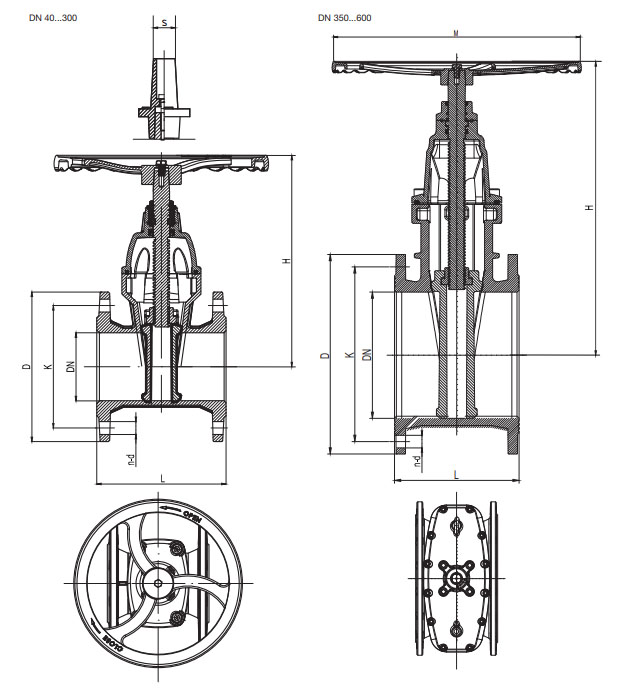 Задвижка VAG EKOplus