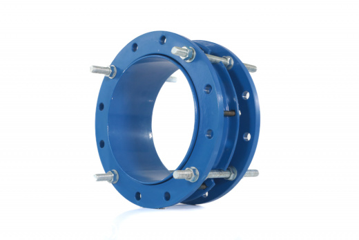 Демонтажная вставка VAG DJ DN250, PN16 (ДУ250, РУ16) стальная фиксируемая, со сквозными анкерными болтами с обеих сторон