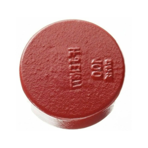 Заглушка чугунная SML Ду 200 торцевая безраструбная