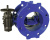 Затвор дисковый AVK с двойным эксцентриком серия 756/102-142 PN16 (фланец PN10/16) DN150 с интегрированным седлом, редуктор (IP67) с ISO-фланцем 